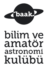 Bilim ve Amatör Astronomi Kulübü Derneği (BAAK) web sitesi